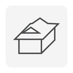 roof home icon