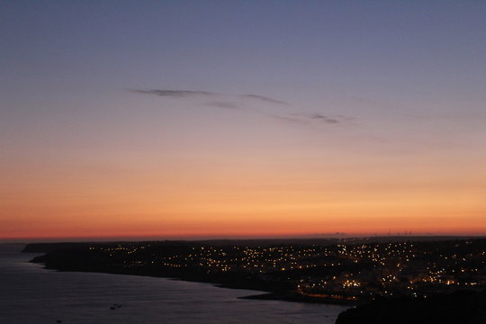 Post sunset Cityscape 