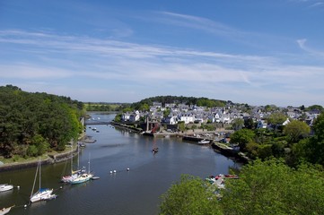 Vue sur le port du Bono