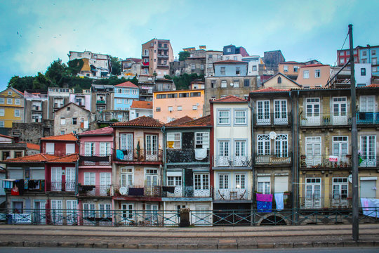 Colourful Neighbourhood in Portugal 