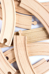 Toy tracks background © Krzysztof