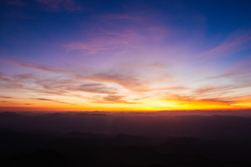 The picture of the sunset and the sun rising looks beautiful.