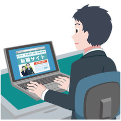 ーツ　男性　転職活動