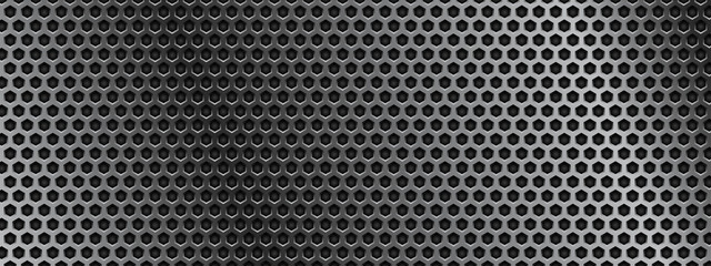 Metal perforated 3d texture