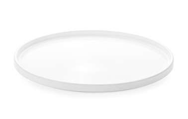 plate on white background