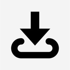 Glyph save pixel perfect vector icon