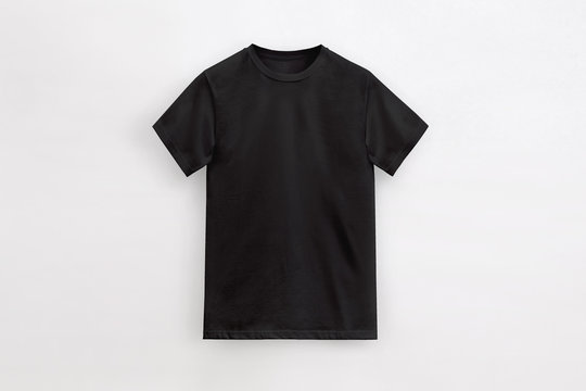 Solid Basic T-Shirt black Man unbranded