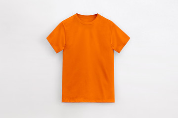 Un-branded Royal orange t-shirt man