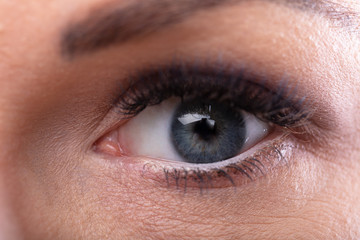 Fototapeta na wymiar Close-up Of A Woman's Eye