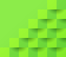 Green abstract background vector with blank space for text.