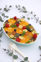 フルーツたっぷりゼリー