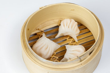 Dim Sum dumpling variety chicken prawn vegetable stuffed steamer