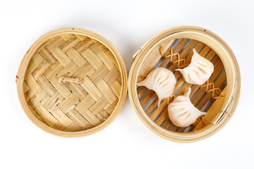 Dim Sum dumpling variety chicken prawn vegetable stuffed steamer