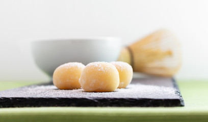 Japanese national dessert for a pleasant breakfast