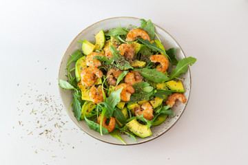 seafood salad as a Mediterranean dish