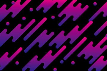 Abstract modern background with line rounded pattern and purple gradation color 