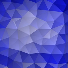 Obraz premium Bright blue triangular background. template for presentation. layout for advertising
