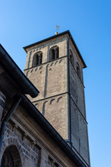 Fototapeta na wymiar Old church tower