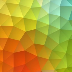 colored triangular background. polygonal style. vector image, abstract background - Vektorgrafik