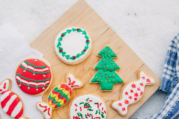Royal Iced Christmas Sugar Cookie