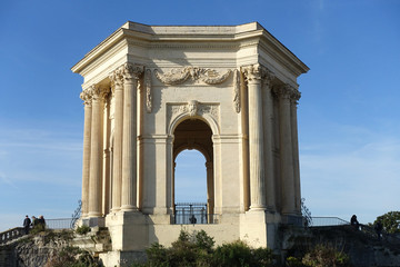 Fototapeta na wymiar Château d'Eau du Peyrou à Montpellier