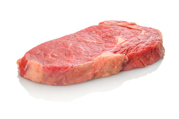 Rib eye steak entrecote Rindfleisch roh