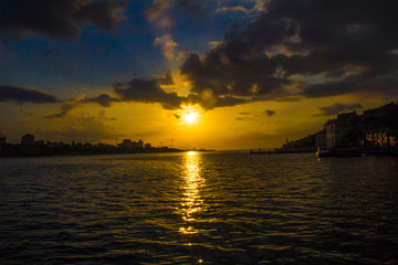 atardecer