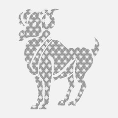  icons of zodiac, Vector icon. astrological signs