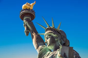 No drill light filtering roller blinds Statue of liberty American symbol - Statue of Liberty. New York