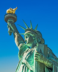 American symbol - Statue of Liberty. New York © travelview