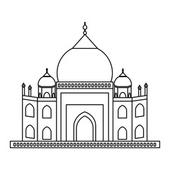 Taj mahal architecture