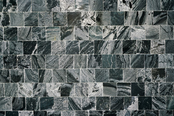 Black square tile background & wallpaper