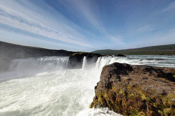 Wasserfall Godafoss auf Island