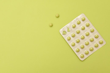 Pills in a bubble pack
