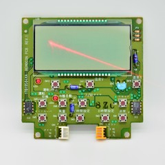 Placa electr&oacute;nica y componentes