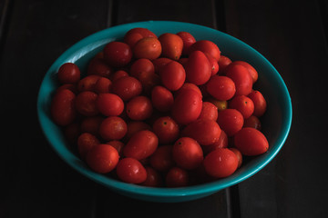 Fresh tomatoes freshly grown