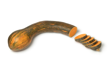  Long neck pumpkin and slices