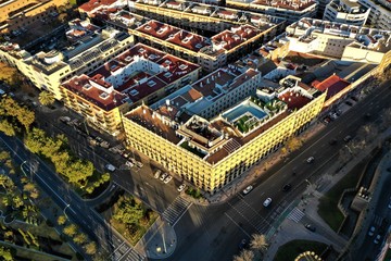 Fototapeta premium Sevilla aus der Luft