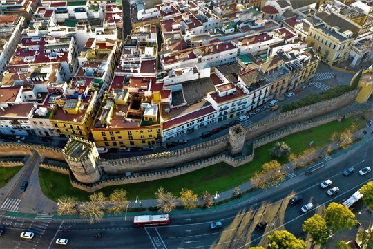 Sevilla aus der Luft © Roman