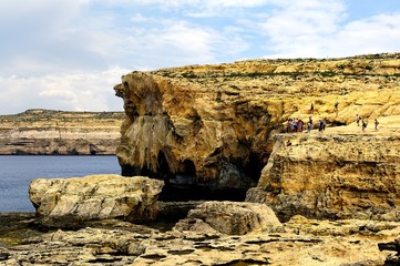 The ruins of the Azure Window