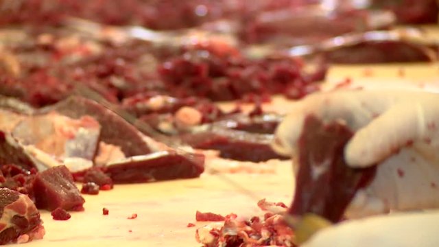 Cook, beef, meat, farm, minced, stuffing, sliced, butchers, clean, hammer, ferm, production, pork, machine, knife,