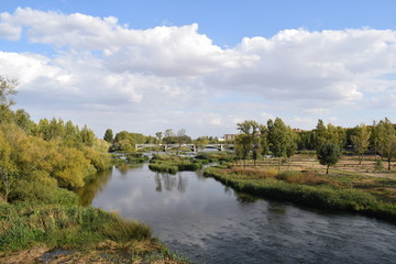 Fluss in Spanien