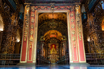 Fototapeta premium Gateway of the Monastery of Saint Bento, Rio de Janeiro