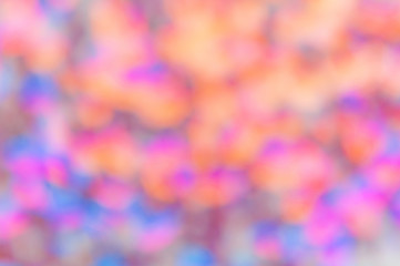 Rainbow bokeh lights, abstract background, phone wallpaper