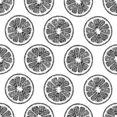 Pattern with citrus