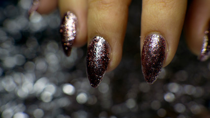 Silver Nails Wallpaper