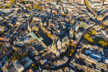 Aachen, Germany from above