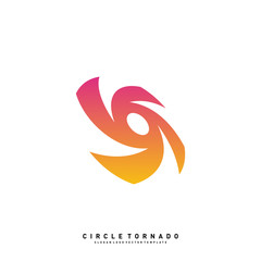 Vortex Logo Design Concept Vector. Hurricane Icon. Tornado Logo Symbol