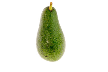 avocado isolated on white background