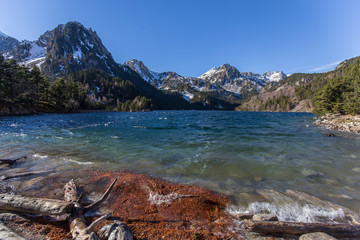 Lago de San Mauricio, parque nacional de aigües tortes i estany de sant maurici
